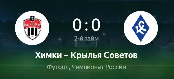Химки - Крылья Советов видео обзор матча РПЛ от 10 сентября 2022