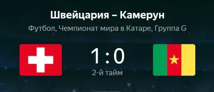 Швейцария - Камерун видео обзор матча ЧМ от 24 ноября 2022