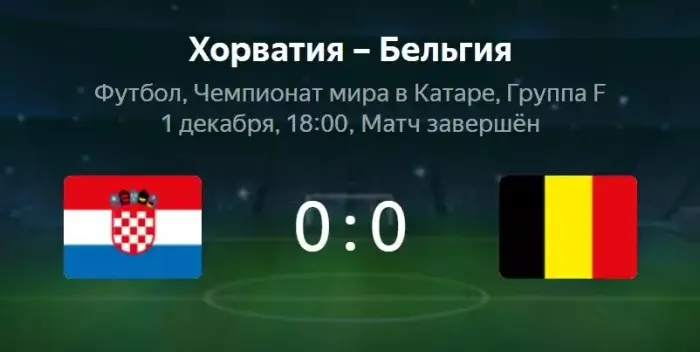 Хорватия - Бельгия видео обзор матча ЧМ от 1 декабря 2022