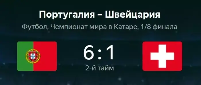Португалия - Швейцария видео обзор матча ЧМ от 6 декабря 2022