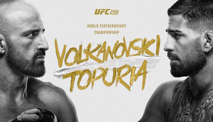 UFC 298 смотреть онлайн прямая трансляция
