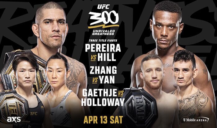 UFC 300 смотреть онлайн прямая трансляция боёв