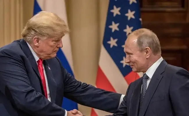Встреча Владимира Путина и Дональда Трампа 2025