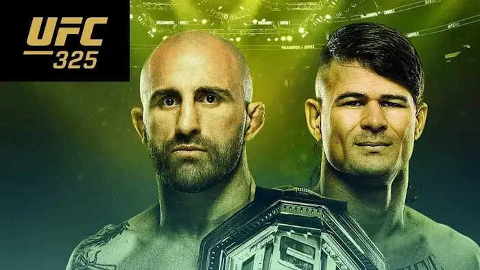 Александр Волкановски — Диего Лопес UFC 325: смотреть онлайн прямая видео трансляция матча 1 февраля 2026
